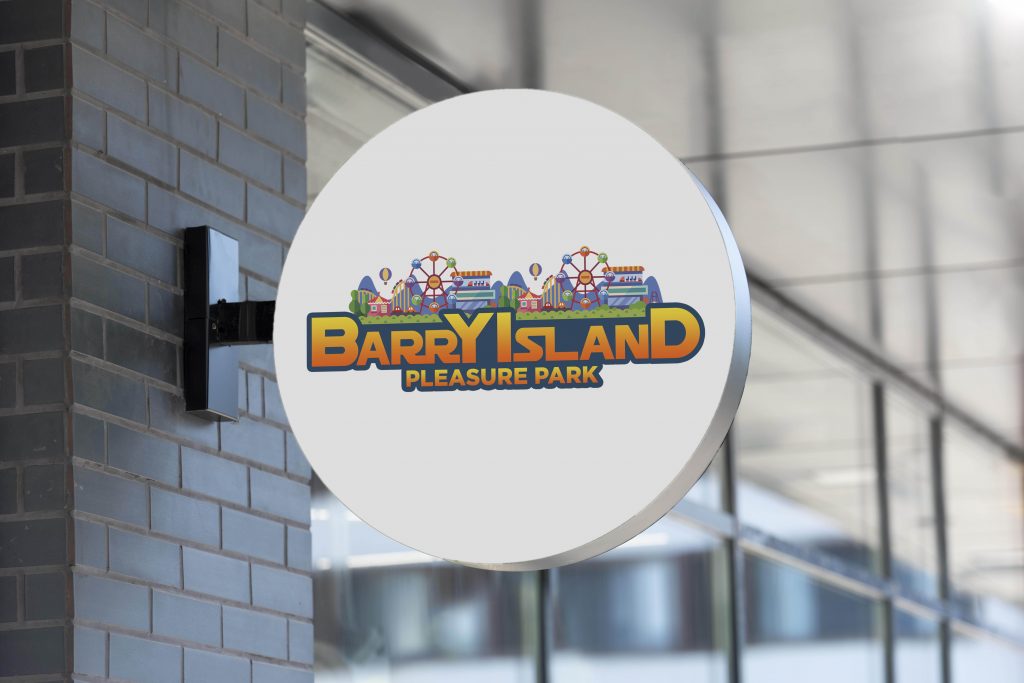 Barry Island Park Logo - Digitally Atanu